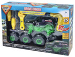 Monster Jam Mechanix 1:18 Grave Digger kokkupanekuauto - Pilt 2
