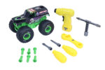 Monster Jam Mechanix 1:18 Grave Digger kokkupanekuauto