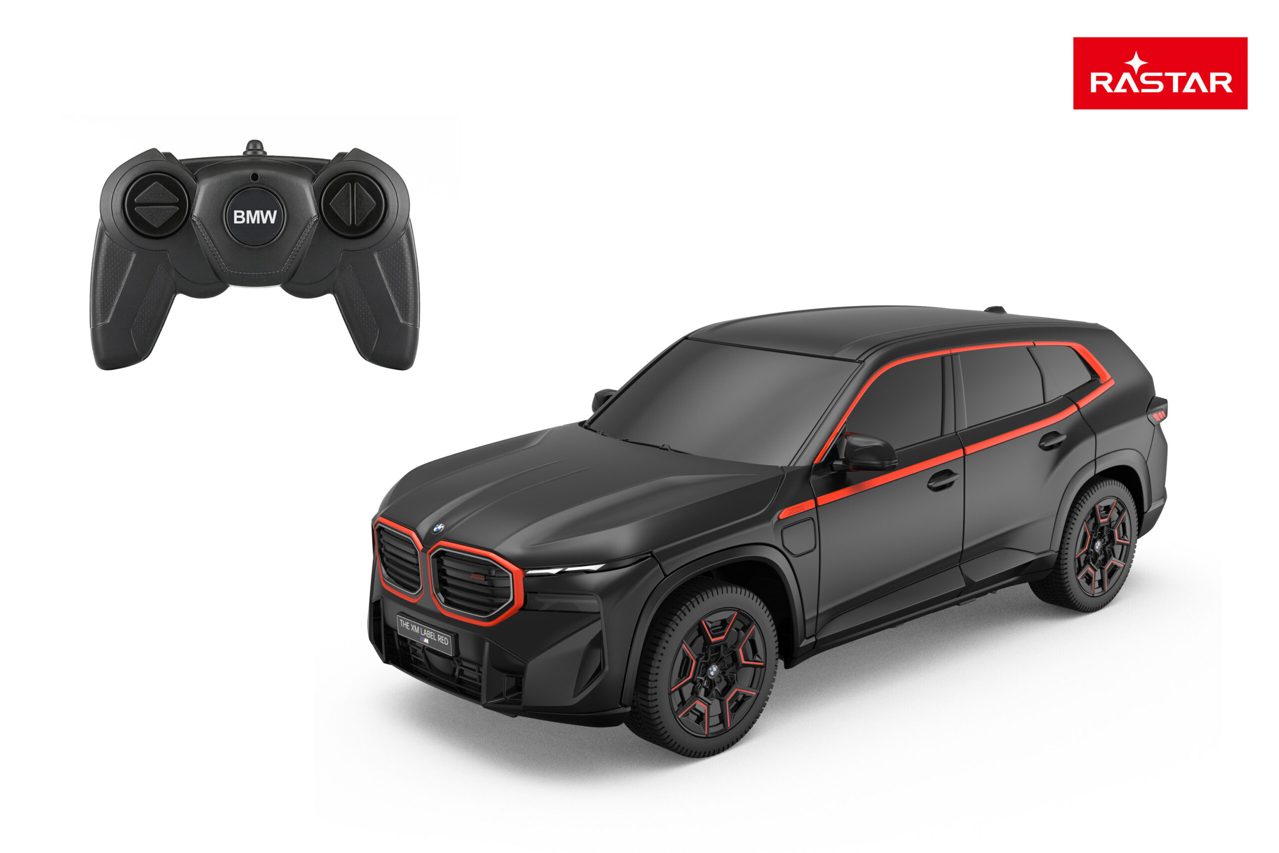 RASTAR 1:24 BMW XM raadio teel juhitav auto must