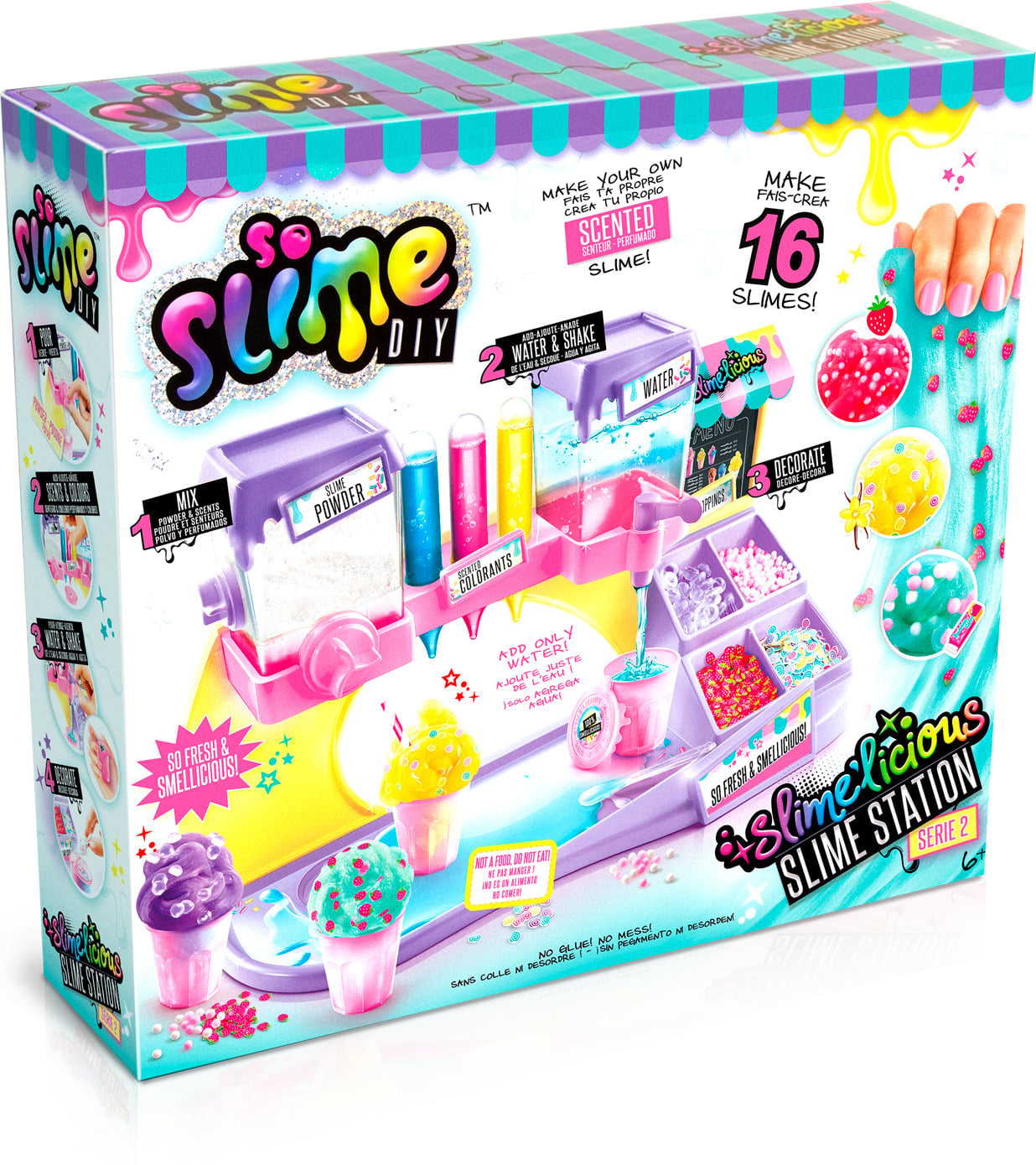 SO SLIME Slimelicious lima tehase meisterdamiskomplekt