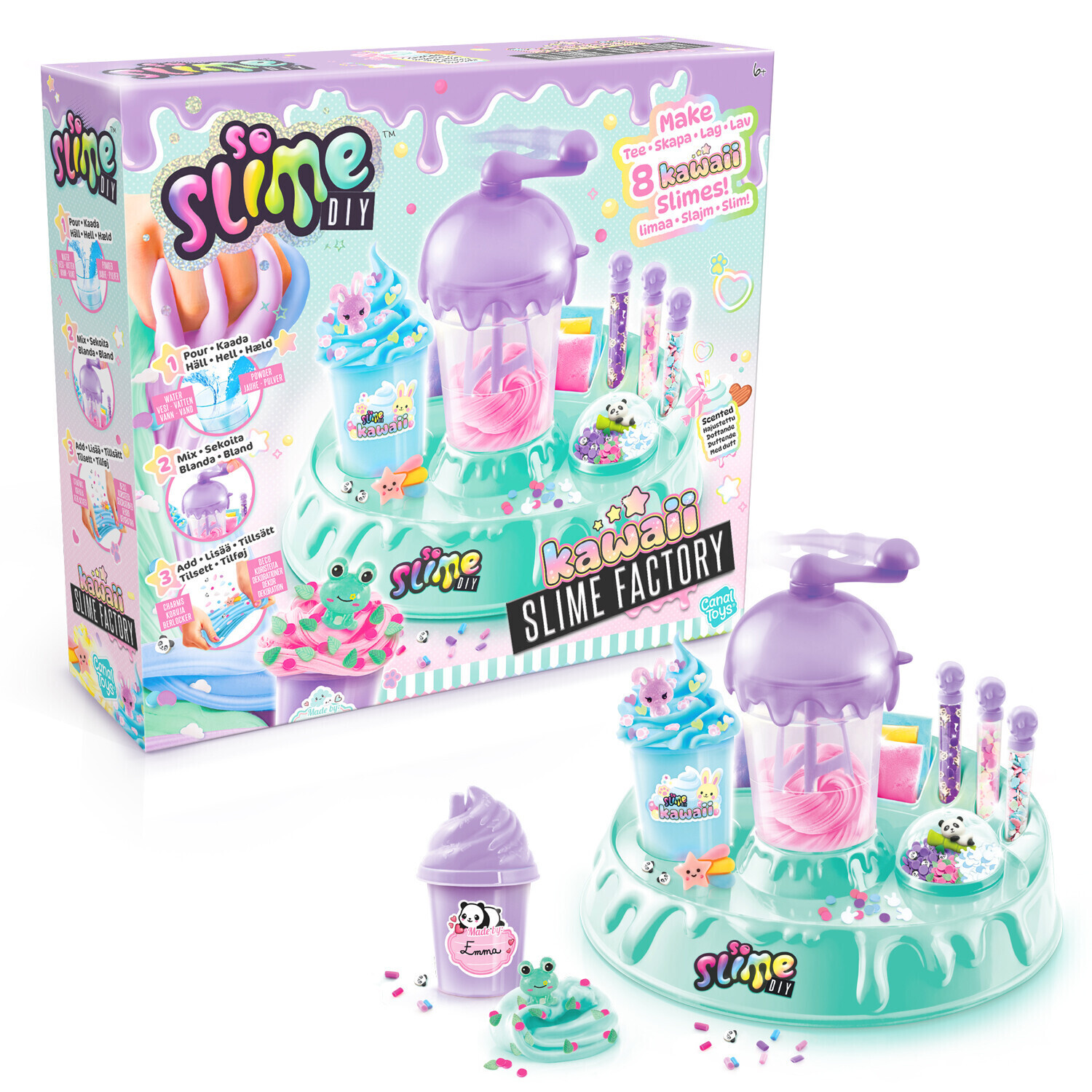 SO SLIME Kawaii limatehase meisterdamiskomplekt