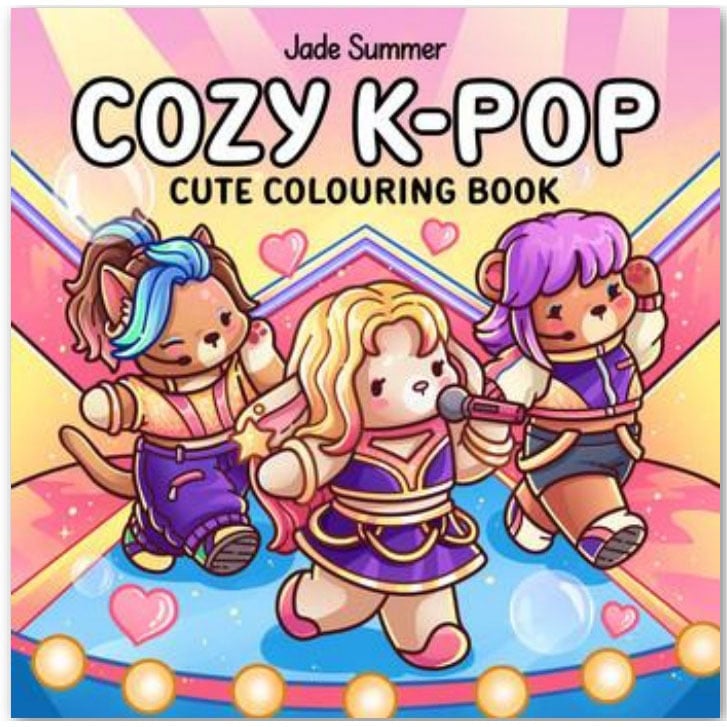 2_1060555-727x727-1.jpg Cozy K-POP värviraamat - Pilt 1