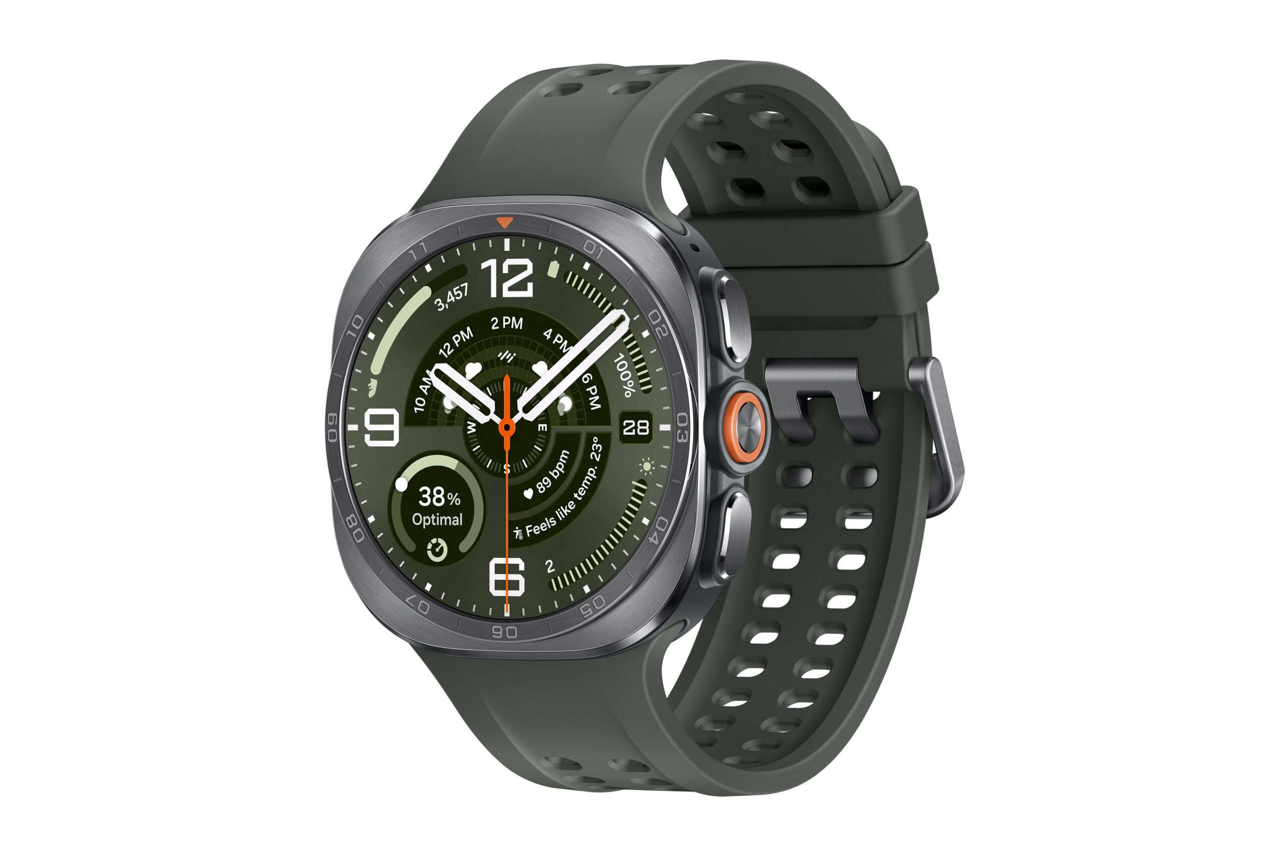 Samsung Galaxy Watch Ultra2 nutikell, 47 mm, titaanhõbedane