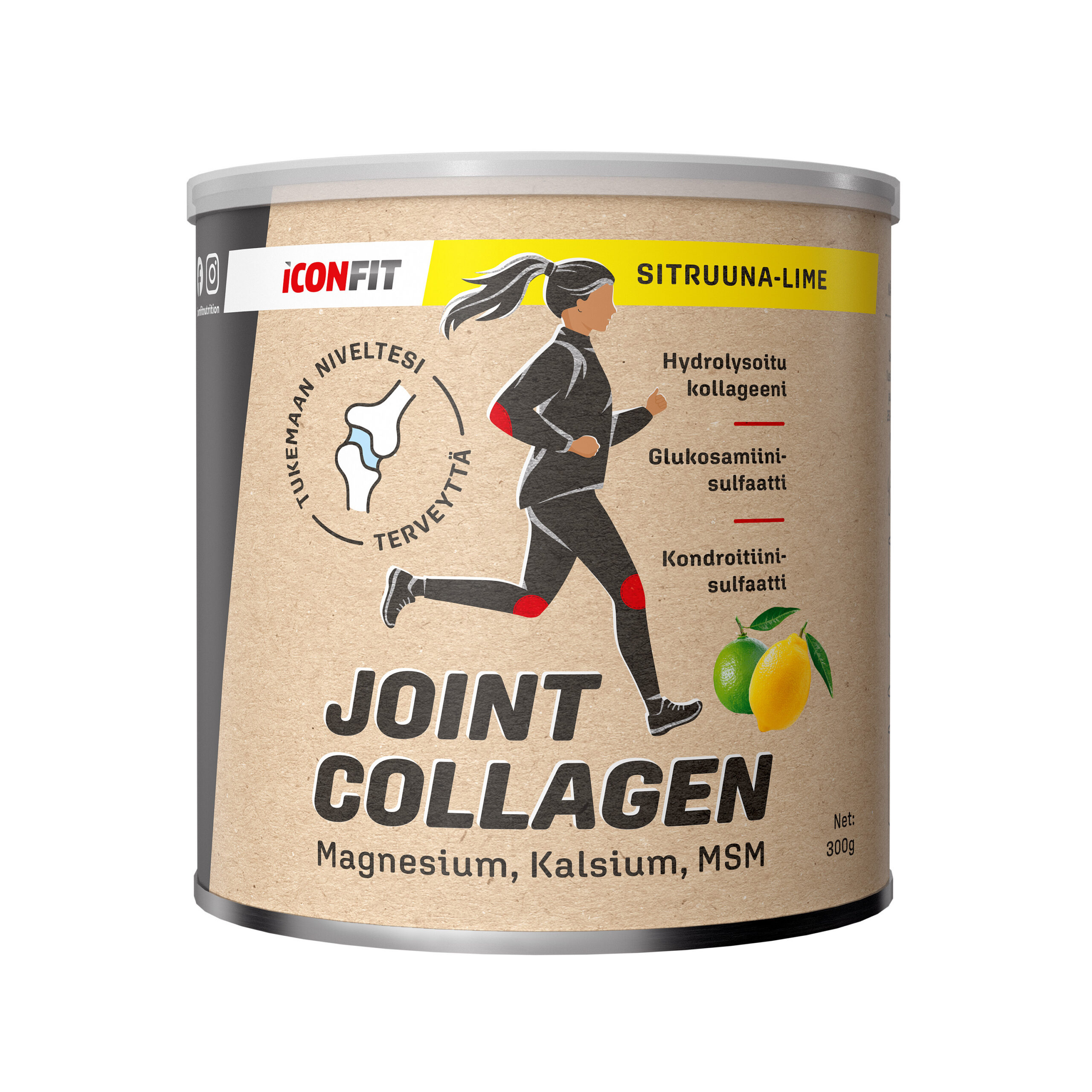 2_1062166-3000x3000-1.jpg ICONFIT Joint kollageen, sidrun-laim, 300 g - Pilt 1