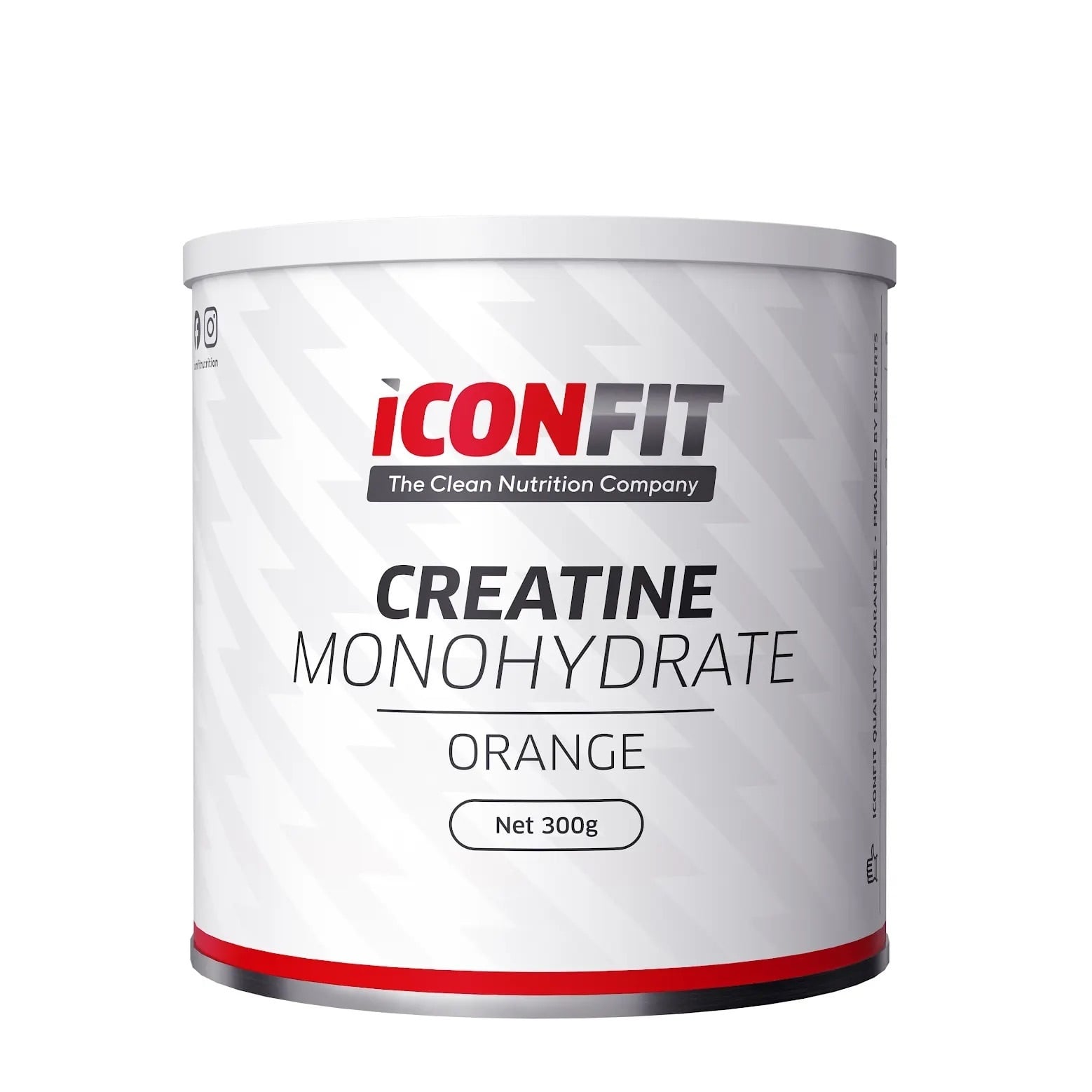 ICONFIT Mikroniseeritud kreatiinmonohüdraat kreatiinmonohüdraat, apelsin, 300 g