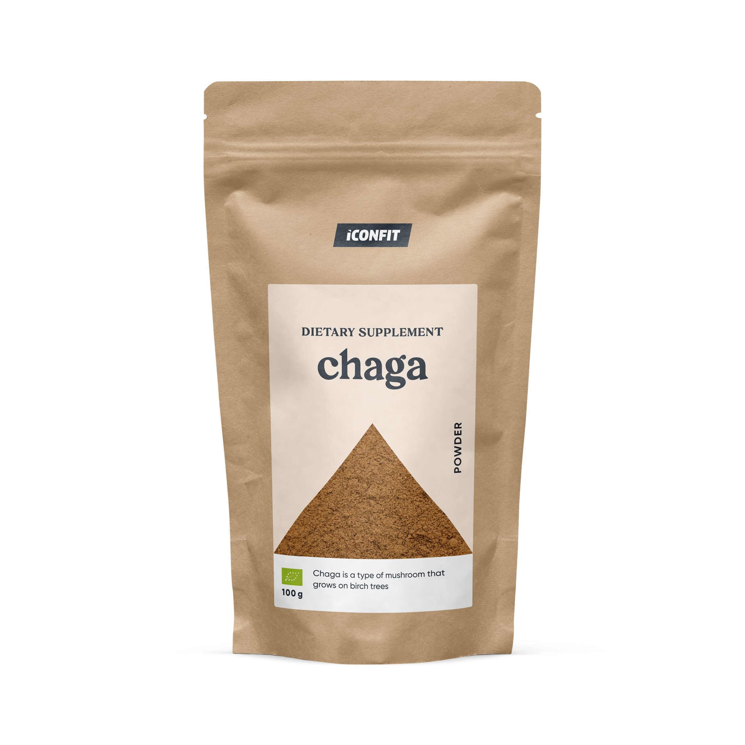 ICONFIT tšaga pulber, mahe, 100 g
