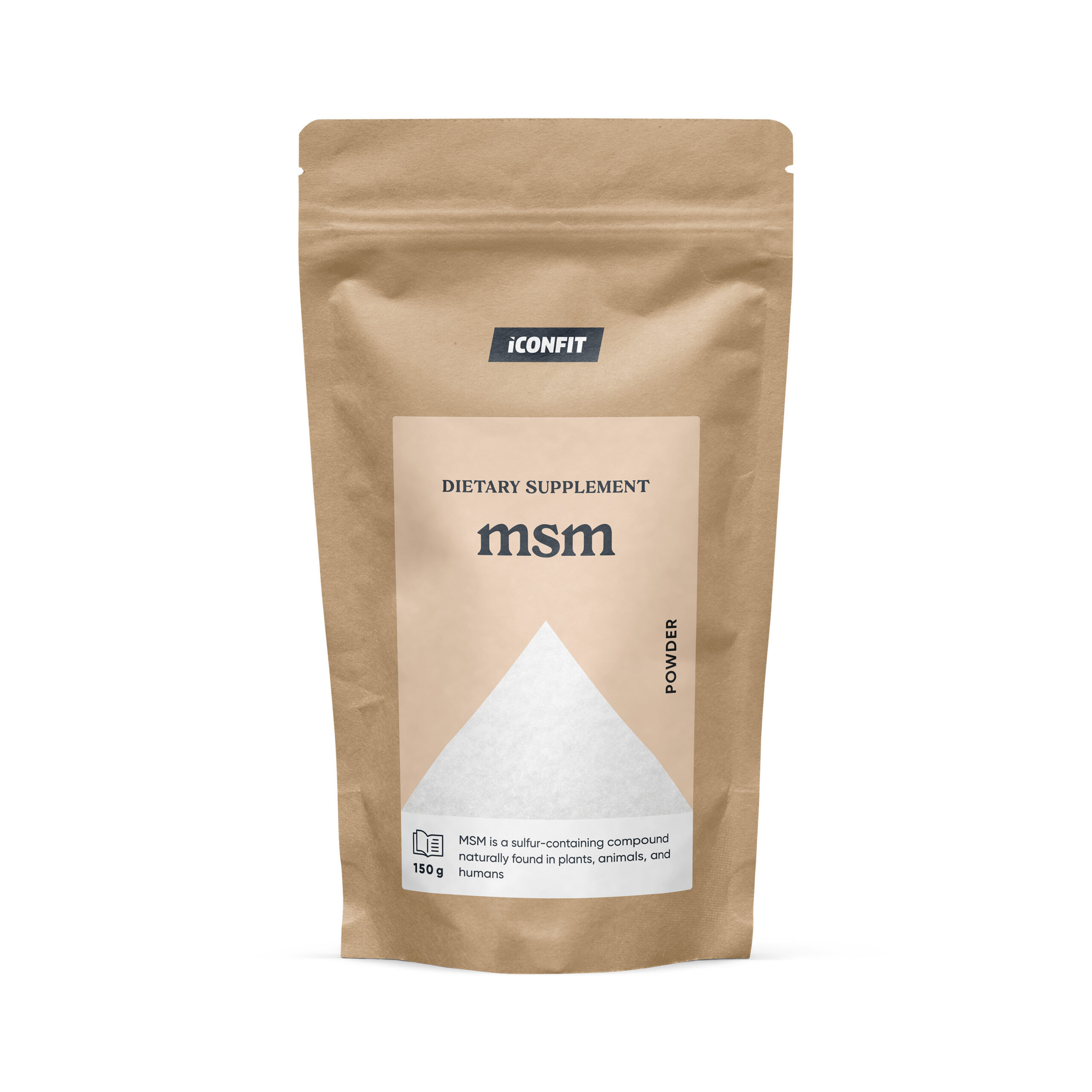 2_1062322-3000x3000-1.jpg ICONFIT MSM pulber, 150 g - Pilt 1