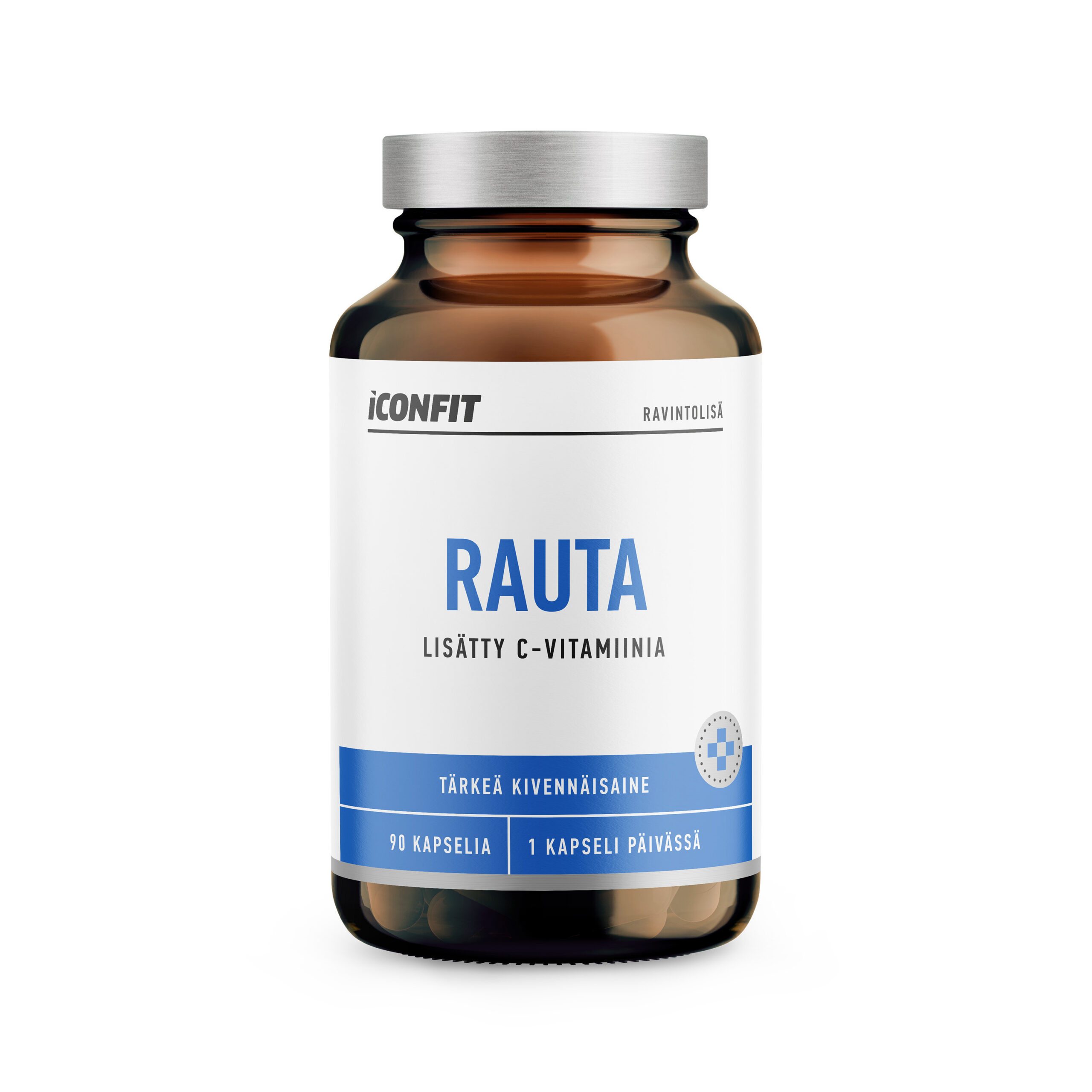 ICONFIT Raud + C-vitamiin, 20 mg, 90 kapslit