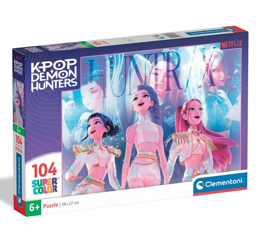 Clementoni Super K-Pop Demon Hunters pusle, 104 tükki