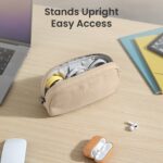tomtoc Light-T12 Essential Tech Organizer tarvikute kott, beež - Pilt 4