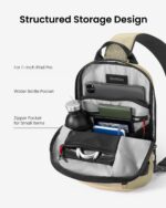 tomtoc Navigator T24 Sling bag õlakott, beež - Pilt 4