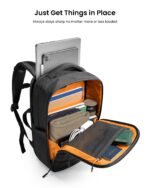 tomtoc TechPack-T73 X-Pac sülearvuti seljakott, 28 L, must - Pilt 3