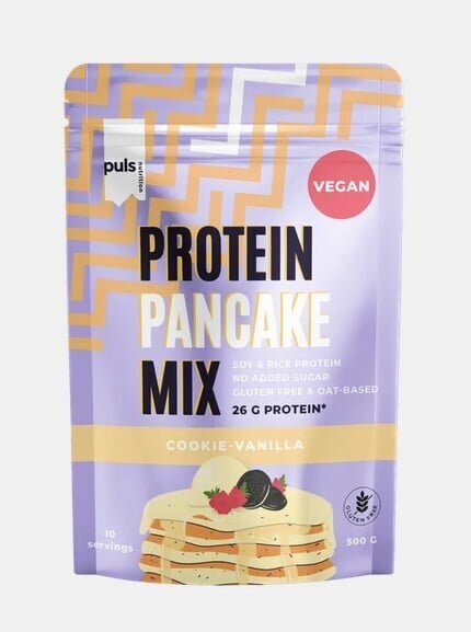Puls Nutrition Protein Pannkoogisegu, biskviit-vanilje, 500 g