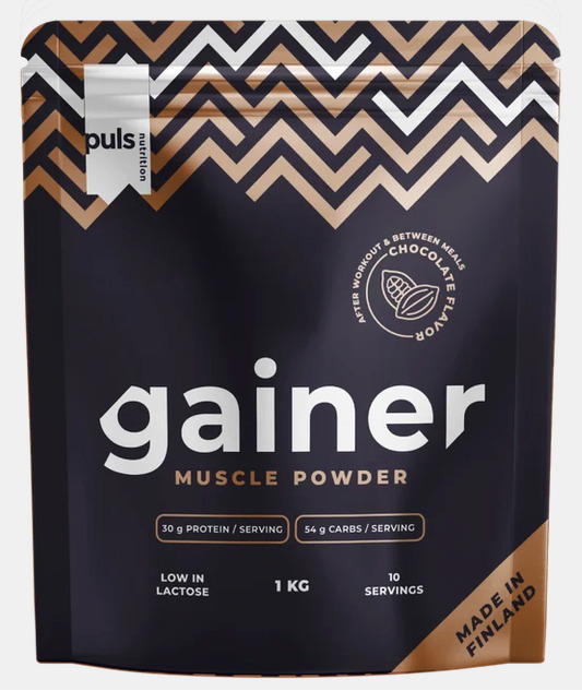 Puls Nutrition Gainer, šokolaad 1 kg