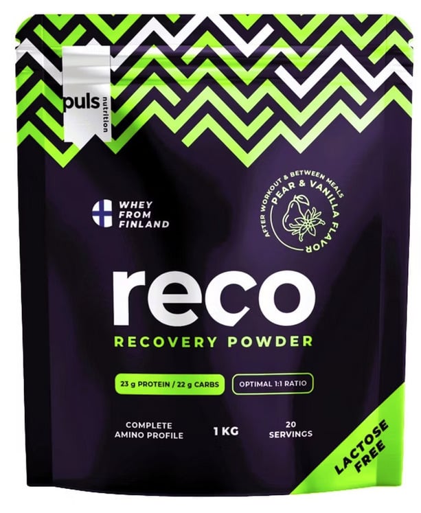 Puls Nutrition Reco taastusjoogi pulber, pirni-vanilje, 1 kg