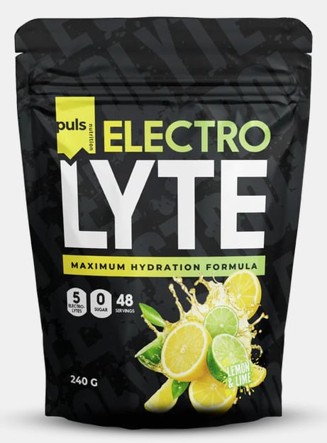 Puls Nutrition elektrolüüdipulber, sidrun-laim, 240 g