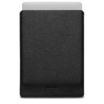 Woolnut nahkümbris MacBook Neo jaoks, must