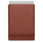 Woolnut nahkümbris MacBook Neo jaoks, konjakikarva