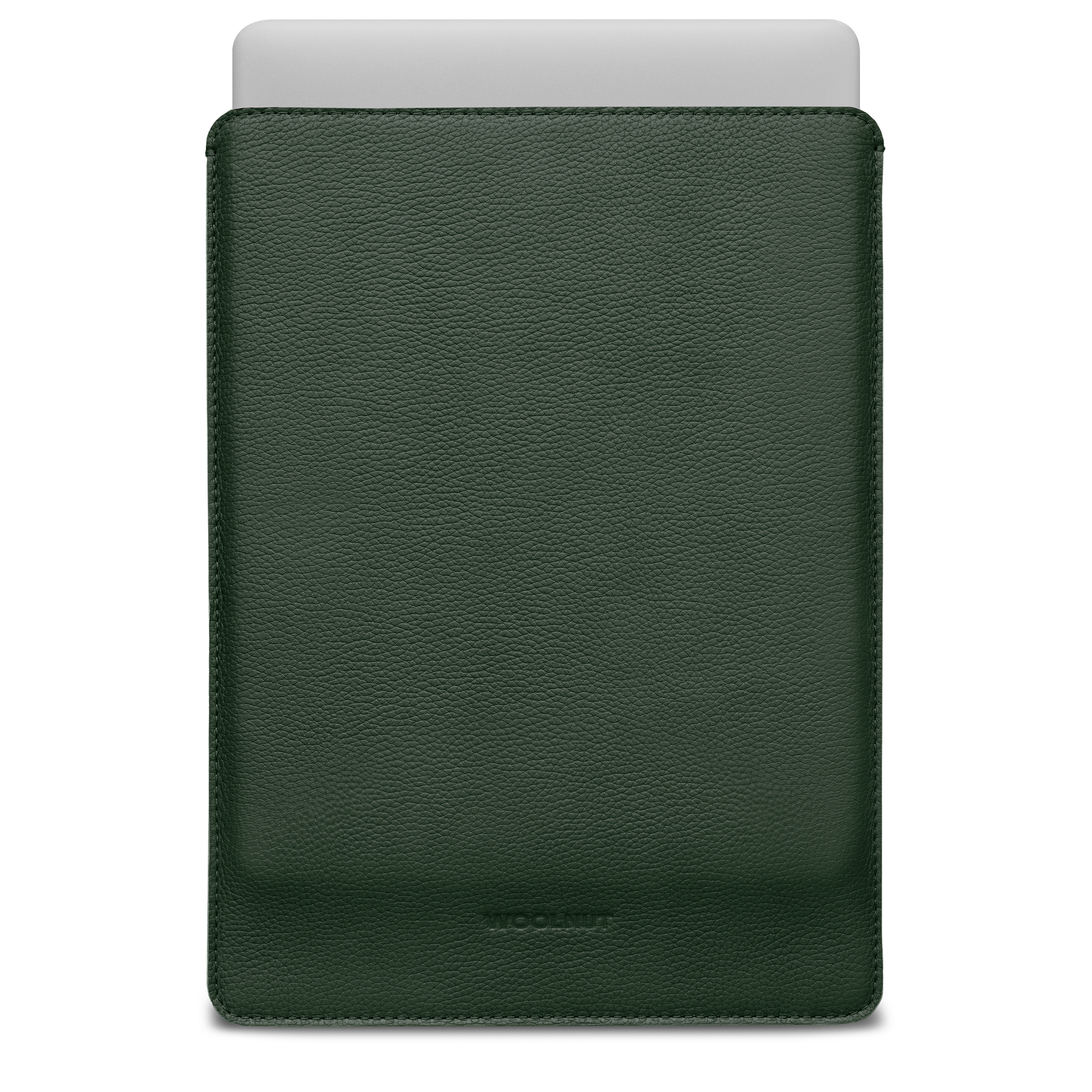 Woolnut nahkümbris MacBook Neo jaoks, roheline