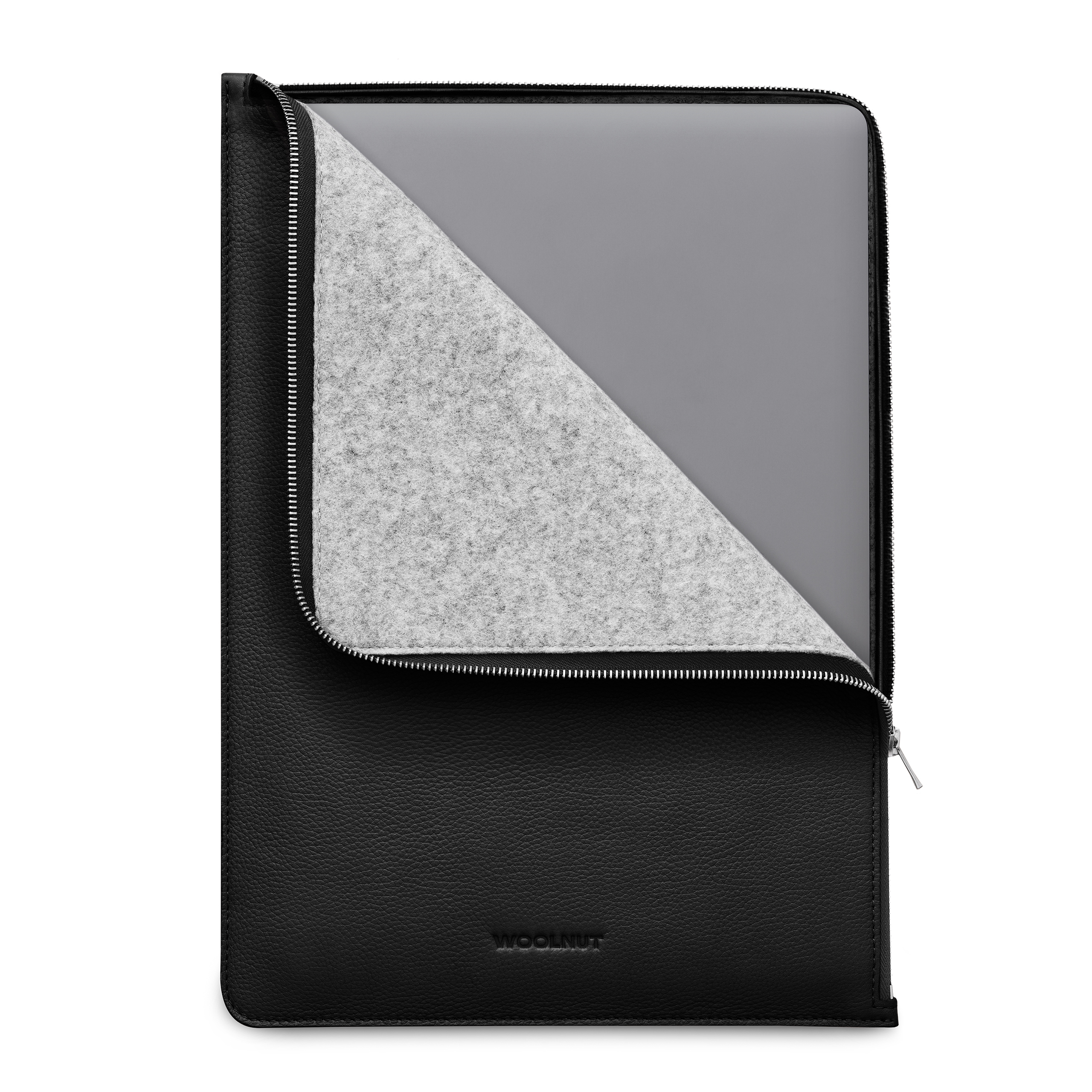 Woolnut nahkümbris 15-tollisele MacBook Airile, must