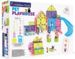 MAGNA-TILES lemmikloomade mänguväljaku magnetiline ehituskomplekt, 50 osa - Pilt 2