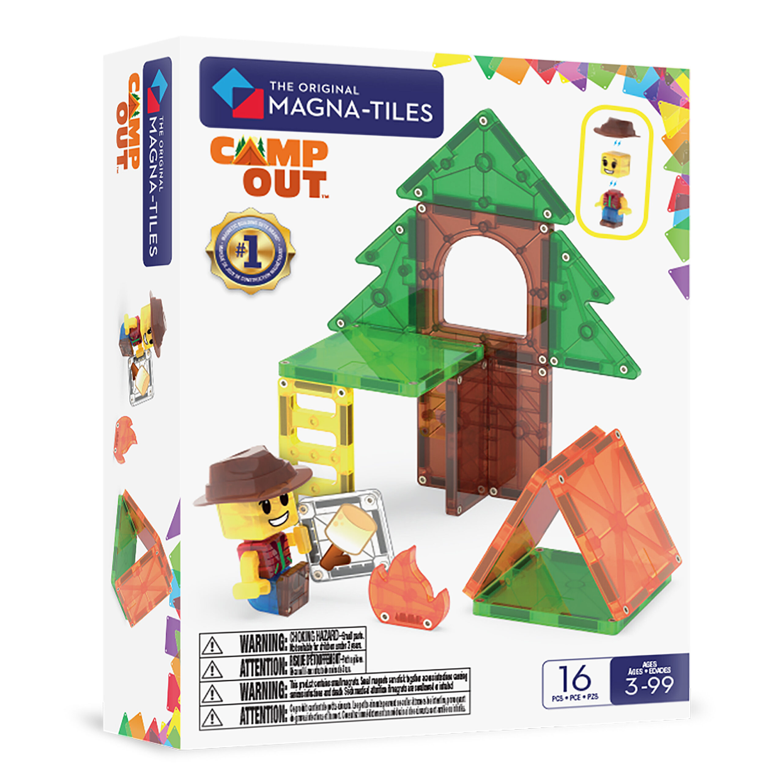 2_1067398-3000x3000-1.jpg MAGNA-TILES metsareisi magnetiline ehituskomplekt, 16 osa - Pilt 1
