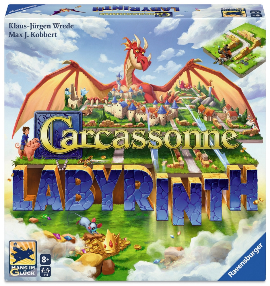 Ravensburger Carcassonne Labyrinth (ING) lauamäng