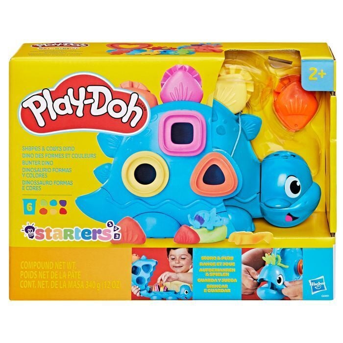 PLAY-DOH Dinosauruse kujude ja värvide mängukomplekt