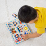 MELISSA & DOUG Sõidukite helipusle - Pilt 2