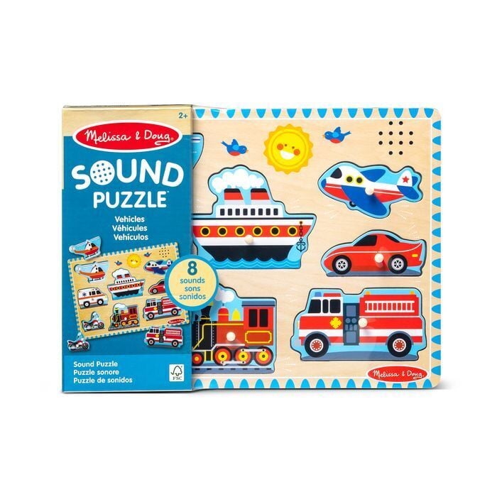 MELISSA & DOUG Sõidukite helipusle