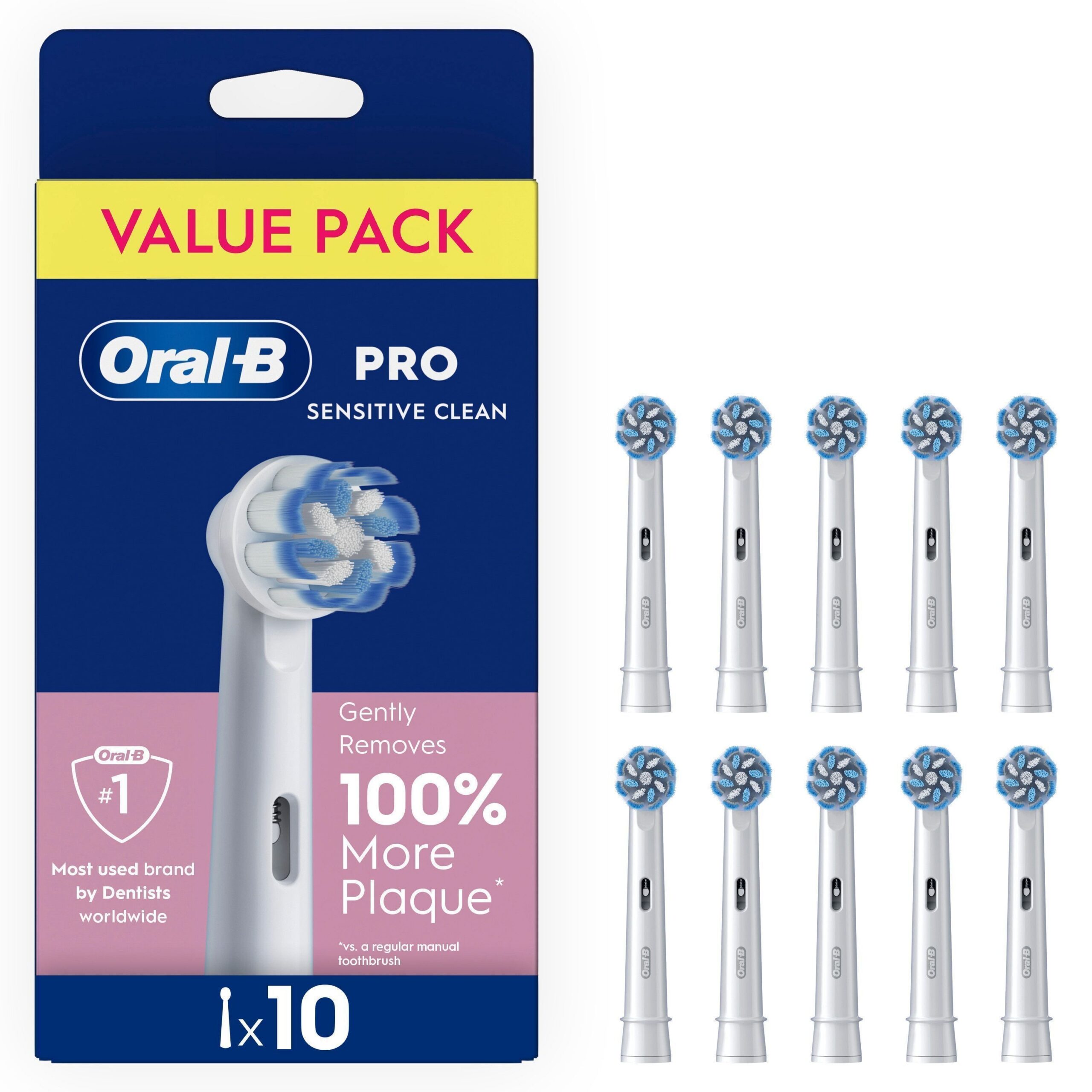 Oral-B Pro Sensitive Clean vahetushari, 10 tk