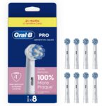 Oral-B Pro Sensitive Clean vahetushari, 8 tk