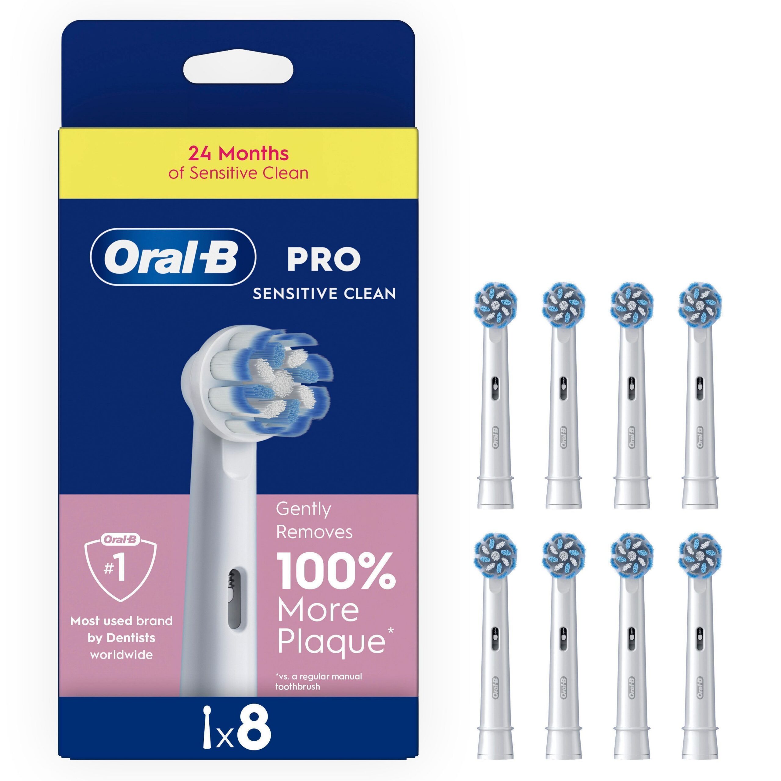 Oral-B Pro Sensitive Clean vahetushari, 8 tk