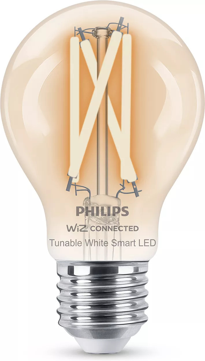 Philipsi nutikas LED-hõõglamp, E27, läbipaistev