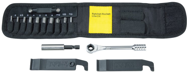 Topeak Ratchet Rocket Lite DX mini-rästikvõtme komplekt