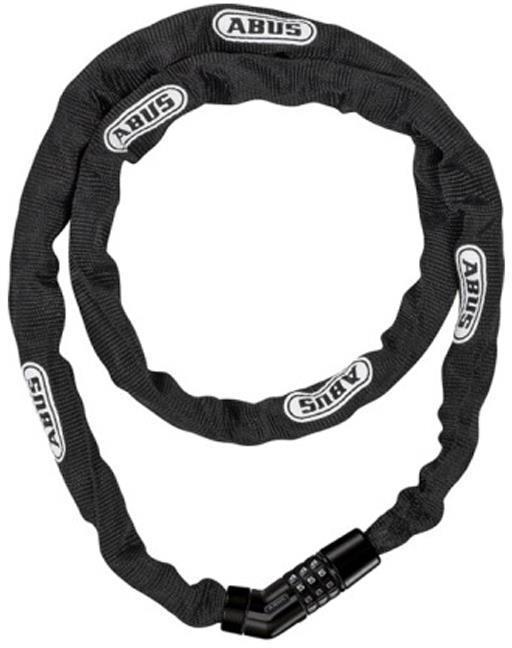 Abus kettlukk, 4804C/75, numbrikombinatsiooniga, must