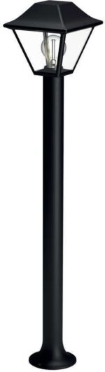 Philips Alpenglow kolonnlamp, E27, must, kõrge