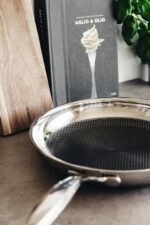 Heirol Pro Steelsafe praepann, roostevaba teras + mittenakkuv kate, 28 cm - Pilt 3