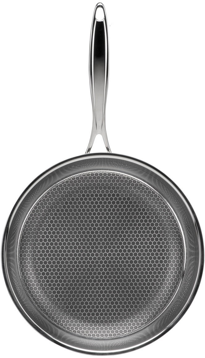 Heirol Pro Steelsafe praepann, roostevaba teras + mittenakkuv kate, 28 cm