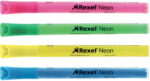 Nobo Neon tahvlipliiats, 4 tk