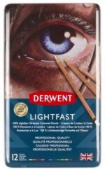 Derwent Lightfast värvipliiatsite assortiment 12 tk