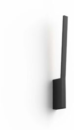 Philips Liane HUE nutikas seinalamp, BT, valge ja värviline meeleoluvalgus, must, 55,8 cm