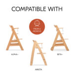 Hauck Alpha Cosy Comfort söögitoolipadi, hall - Pilt 3