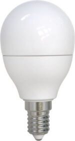 Airam SmartHome P45 väikese kupliga LED-pirn, E14, opaal, 470 lm, reguleeritav valge, WiFi