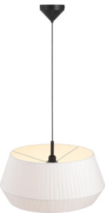 Nordlux Dicte 53 rippvalgusti, E27, valge - Pilt 4