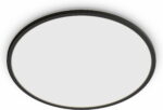 Philips Superslim CL550 laevalgusti, ümmargune, must, 1900 lm, 2700K
