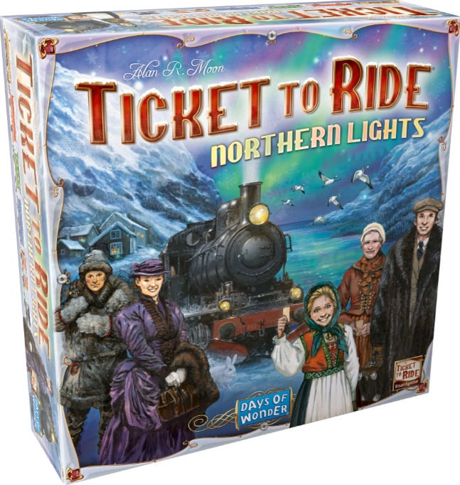 Ticket to Ride Northern Lights -strateegiamäng