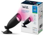 WiZ Ground Spot Extension - lisavalgusti 12V, must, RGBW, Wi-Fi