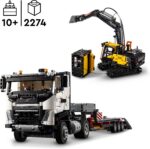 LEGO Technic 42175 - Volvo FMX veoauto ja EC230 elektriekskavaator - Pilt 2