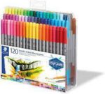 Staedtler kahe otsaga vildika/kiudpliiats 120 värvi - Pilt 2